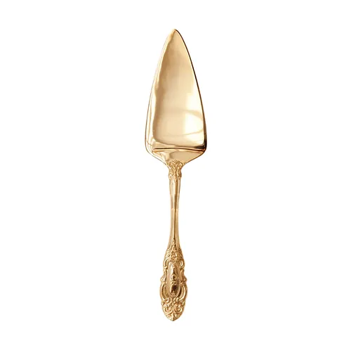 Vintage Gold Cake Server