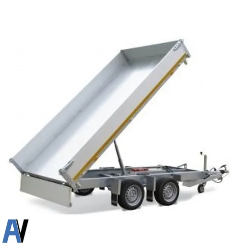 Kipper aanhangwagen 3 zijdig