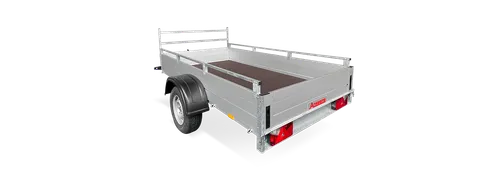 Open aanhangwagen 750kg enkelas