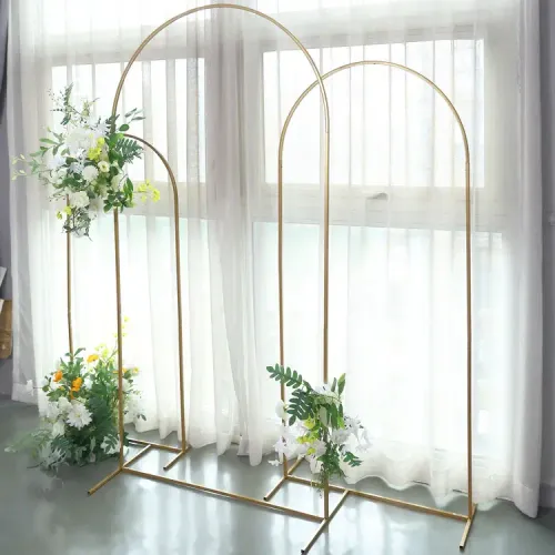 Gold Metal Arch Set of 4