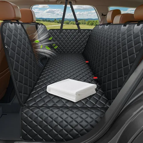 Soft Bottom Pet Car Seat Cover - Sedans/SUVs