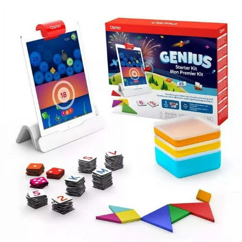 Osmo (With Letters, Numbers, and Tangrams) i-Pad Included