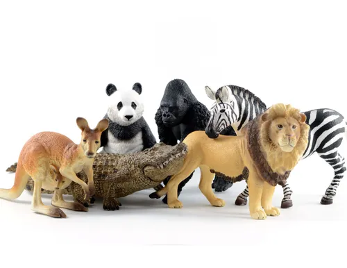 Small Toy Animals and Other Props