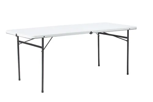 White Folding Table