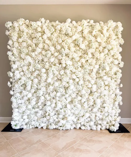 White Flower Wall - Booking Starting April 2026