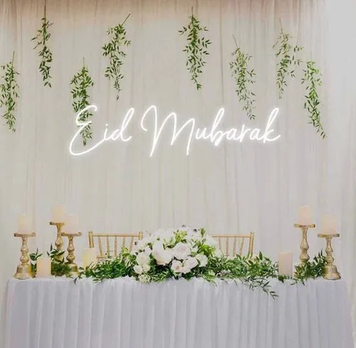 Eid Mubarak Neon Sign