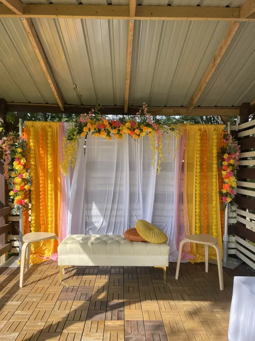 Cream Velvet Upholstered Bench