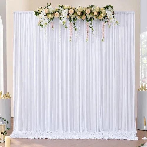 White Backdrop Panels (Set of 5, 5X10ft)