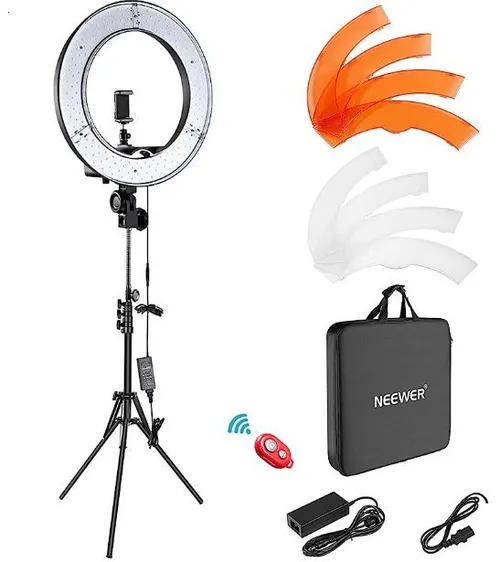 18 inch wide LED Dimmeable ring light