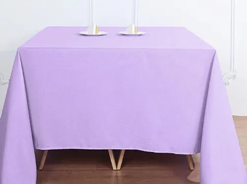 Lavender Rectangular Table Linen