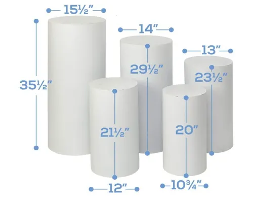 Cylinder Pedestal Stand