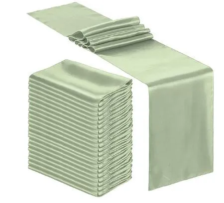 Table runners - light green