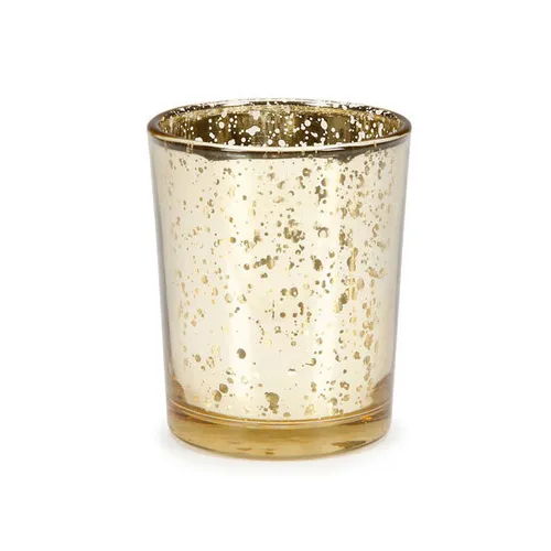 gold votive candle holders