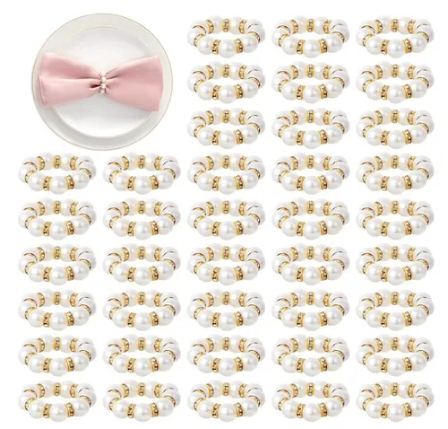Napkin Rings - Pearl
