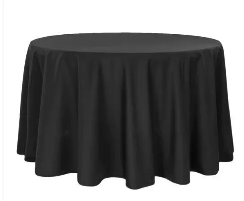 120 inches round back table linen
