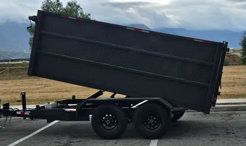 2025 Dump Trailer With Cover 10K 7'x12'