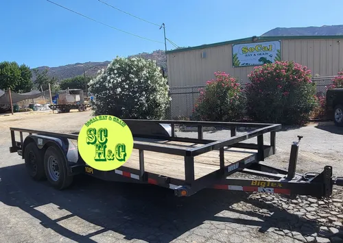 8'x16' Utility Trailer With Ramps