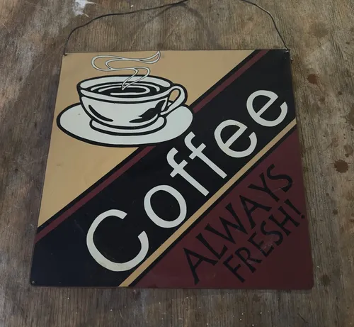 Coffee Tin Sign