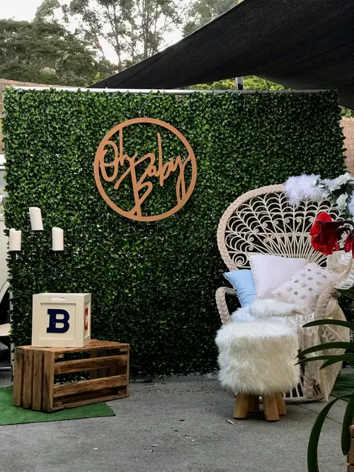 Deluxe Greenery Wall - with Free Standing Frame