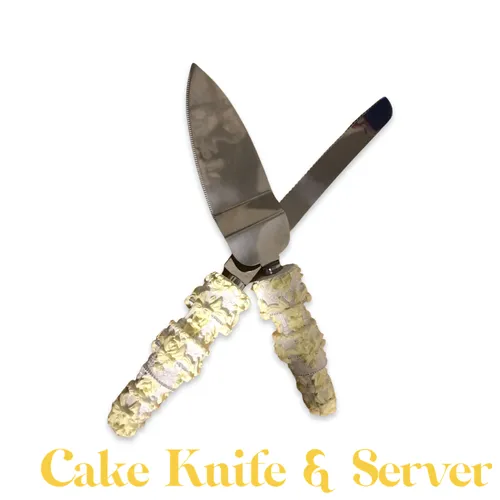 Cake Knife and Server Boxed Set