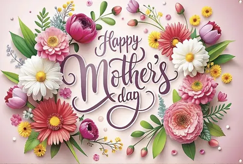 Happy Mothers Day Backdrop 