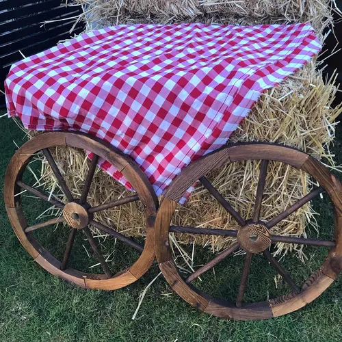 600mm Wood Wagon Wheel