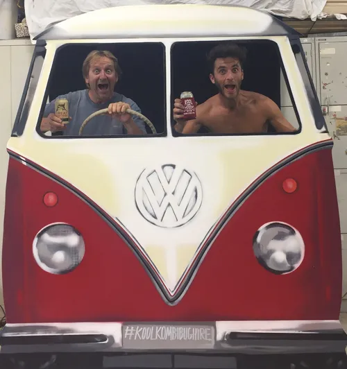 Split Windscreen Kombi Photo Backdrop