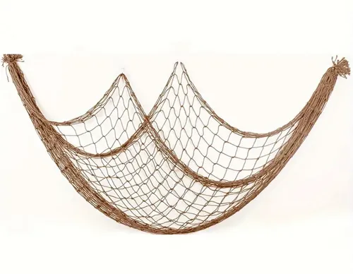 Beige Fish Net Decor 