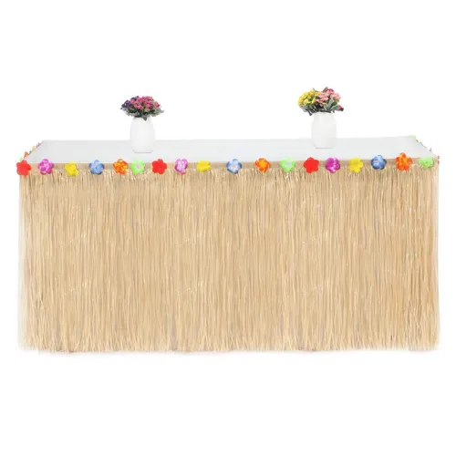 Grass Hawaiian Table Skirts