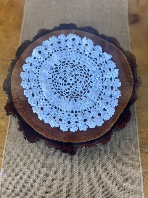 Lace Doyley's - Decoration for Tables, Baskets and Boxes