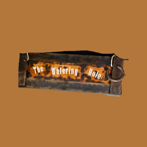 Country themed wooden signs 