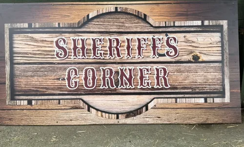 Sheriff’s corner sign