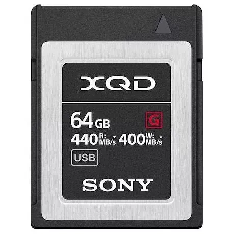 Sony XQD G 64GB (440MB/s) memóriakártya (QDG64F.SYM)