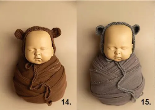 StandInBaby New Born Baby Mannequin + wrap bundle