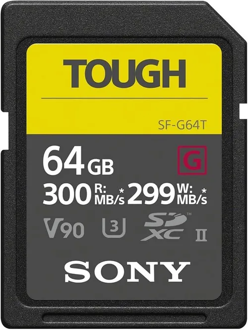 Sony tough 64GB V90 SD Card