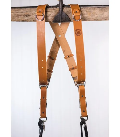 Holdfast Money Maker Leather dual camera harness