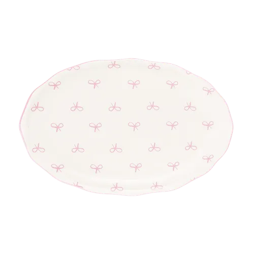 Plato de Servir Chongos Rosados
