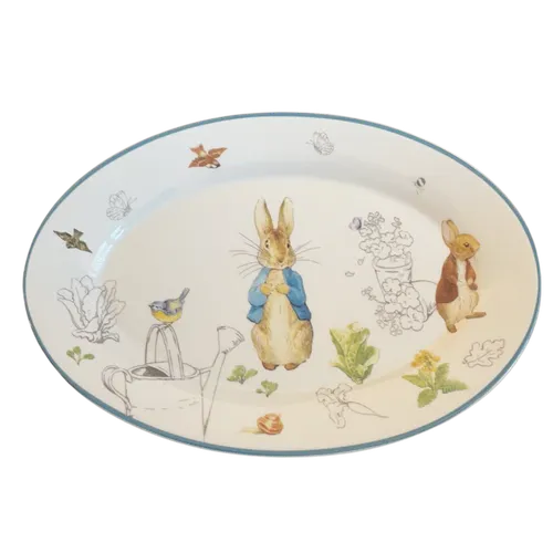 Plato de Servir Peter Rabbit Oval
