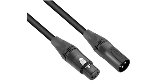 Kopul Studio Elite 4000 Series Neutrik XLR M to XLR F Microphone Cable (50', Black)