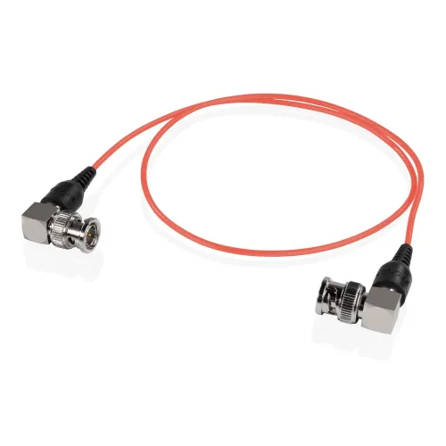Cable BNC 90 Skinny Rouge 24