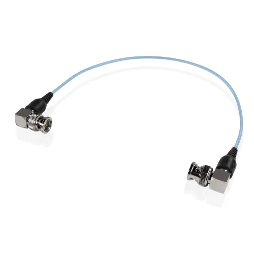 Cable BNC 90 Skinny Bleu 12