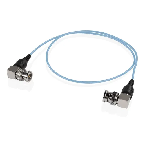 Cable BNC 90 Skinny Bleu 24