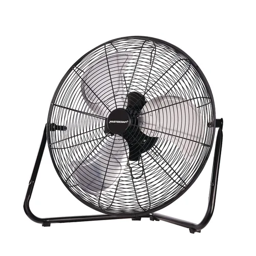 Vertical-Tilt Portable Floor Fan