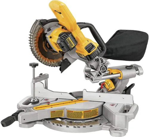 DEWALT 20V MAX Sliding Miter Saw with 4.0Ah Battery & Charger, 7-1/4-in