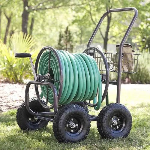 200 ft Garden Hose & Cart