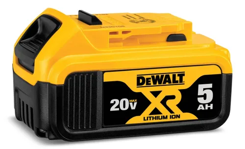 DEWALT DCB205 20V MAX XR Lithium-Ion 5.0Ah Battery Pack with LED Fuel Gauge