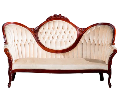 Cream Victorian Couch