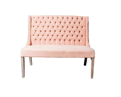 Pink Loveseat