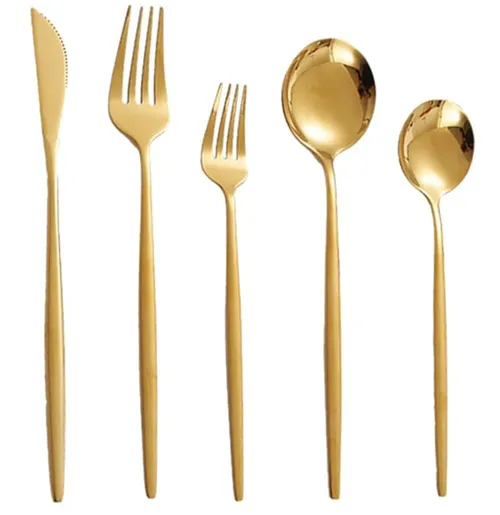 Gold Cutlery