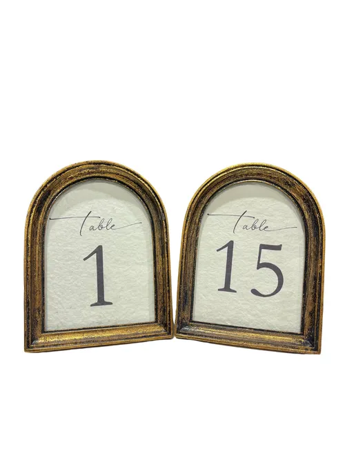 Table Number  (Select Style)